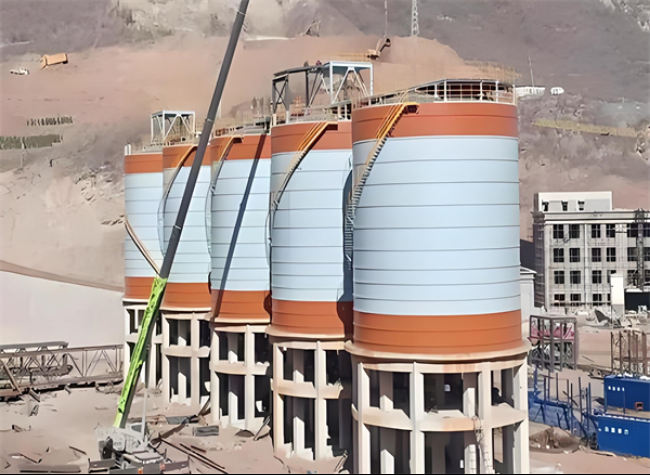 伊金霍洛高架钢板仓